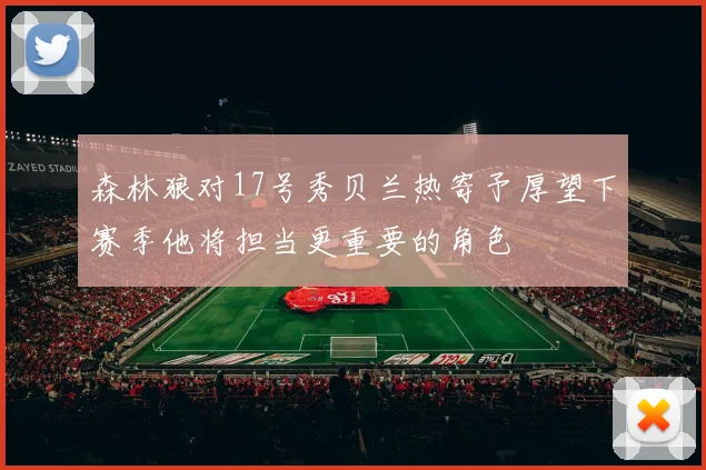 森林狼对17号秀贝兰热寄予厚望下赛季他将担当更重要的角色