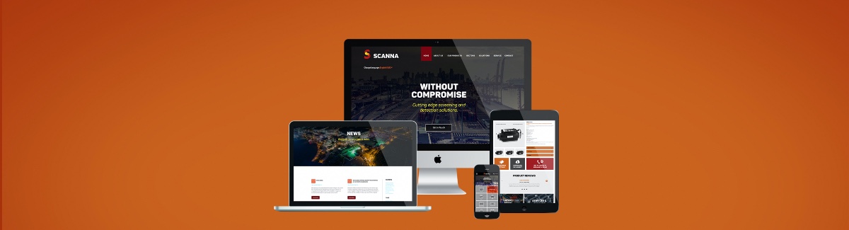 Scanna Website portfolio header